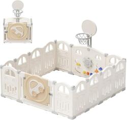  Járóka, bővíthető kivitel, biztonságos anyagok, bézs