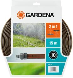 GARDENA Aspersor cu furtun 1999-20, 15.0 m, maro, cu fitinguri de conectare, GARDENA (01999-20)