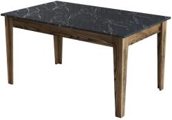 ASIR GROUP Étkező Asztal Milan 518 - Walnut, Black