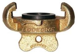Lüdecke Cupla de blocare cu gheare DIN 3489, fonta maleabila, fara lant, 63 x 43 mm, LUDECKE (4064564007512)