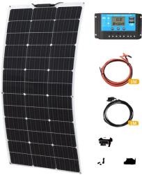  Rugalmas napelem, nagy hatékonyság, sokoldalú kompatibilitás, 12V 150W napelem készlet