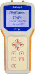  Antennaelemző RigExpert IT-24, 2, 3-2, 6 GHz, színes képernyő, vízálló billentyűzet