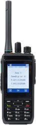 PNI Hordozható UHF rádióállomás PNI AP25, DMR, 500CH, 2450mAh, analóg és digitális mód, IP67