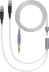 Dekoni Audio Ensemble 6.3mm 52" Braided 4-pin Mini XLR Fejhallgató kábel (CBZ-UB-WTW-52-XLR)