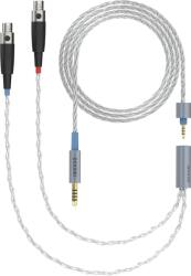 Dekoni Audio Ensemble 4.4mm 64" Braided 4-pin Mini XLR Fejhallgató kábel (CBZ-BL4.4-WTW-64-XLR)