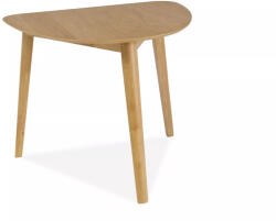 SIGNAL MEBLE Karl Félkör Tölgy Étkezőasztal Háromláb
