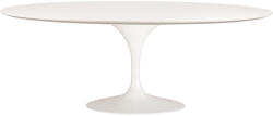 King Home Tulip Ellipse Ovális Étkezőasztal MDF Fehér