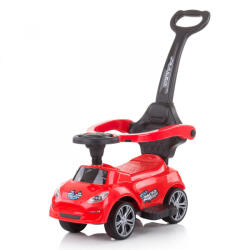 Chipolino Turbo bébitaxi tolókarral - red (ROCTR02103RE)