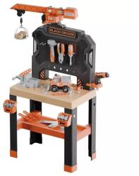 Smoby Smoby: Black and Decker szerelőasztal daruval (7600360741) - jatekbolt