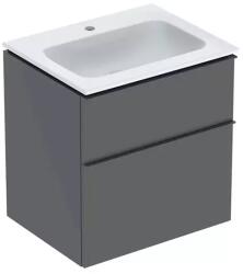 Geberit Set dulap baza suspendat Geberit iCon lava mat 2 sertare si lavoar alb 60 cm (502.335.JK.1)