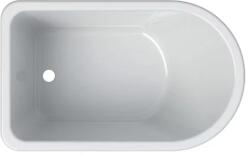 Geberit Cada asimetrica pentru copii Geberit Bambini alb 77x47 cm (406010016) - sanoterm