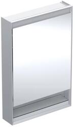 Geberit Dulap cu oglinda si nisa Geberit One ComfortLight stanga 60 cm aluminiu eloxat (505.830.00.1) - sanoterm