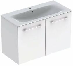 Geberit Set dulap suspendat si lavoar Geberit Selnova alb 2 usi 100 cm (501.260.00.1)