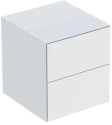 Geberit Dulap mediu suspendat Geberit One alb mat cu 2 sertare 45 cm (505.077.00.2) - sanoterm