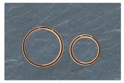 Geberit Clapeta de actionare Geberit Sigma21 ardezie mustang cu inel rose gold (115.650.JM.1) - sanoterm