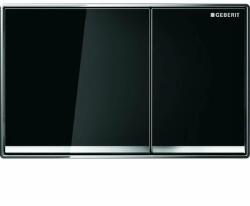 Geberit Clapeta de actionare Geberit Omega60 negru crom lucios (115.081.SJ.1) - sanoterm