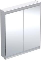 Geberit Dulap incastrat cu oglinda Geberit One ComfortLight 75 cm aluminiu eloxat (505.802.00.1) - sanoterm