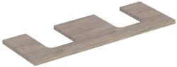 Geberit Blat pentru lavoar Geberit One cu decupaj dublu 135 cm nuc american Hickory (505.276.00.6)