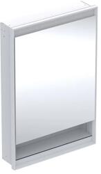 Geberit Dulap incastrat cu oglinda si nisa Geberit One ComfortLight 60 cm dreapta alb (505.821.00.2) - sanoterm