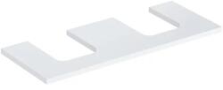 Geberit Blat pentru lavoar Geberit One cu decupaj dublu 120 cm alb lucios (505.335.00.1)