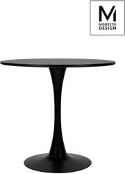 Modesto Design Tulip 80 Kerek Asztal MDF Fekete