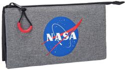 Kstationery Penar Kstationery NASA - cu 3 compartimente și 1 fermoar (KST67459) Penar