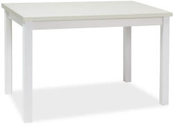 SIGNAL MEBLE Adam Étkezőasztal MDF Laminált Fehér Matt 100