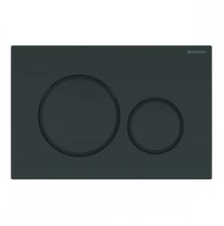 Geberit Sigma20 nyomólap 2 mennyiséges öblítéshez, matt fekete (GE-115.882.DW.1)