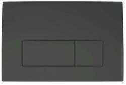 Geberit Delta 50 nyomólap 2 mennyiséges öblítéshez, matt fekete (GE-115.119.14.1)