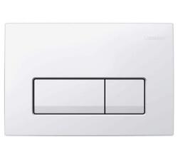 Geberit Delta 50 működtetőlap, 2 mennyiséges öblítéshez, alpin fehér (GE-115.119.11.1)