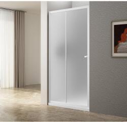 SAPHO AQUALINE UGGA tolóajtó, 1100mm, Brick üveg, fehér (AWS110) (AWS110)