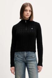 Guess Jeans pamut pulóver - fekete XL - answear - 24 990 Ft