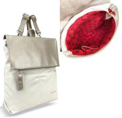 ZELLIA Női Hátizsák Hz-122 Beige-Arany - D217 (ZLK-hz122-23026322)