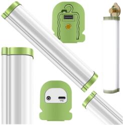  Akkus LED munkalámpa akasztóval, hideg fehér, 31 cm (V12369)
