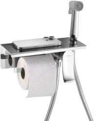 SAPHO falba süllyesztett bidézuhany telefon és WC-papírtartóval, króm TJ040 (TJ040)