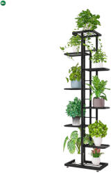 Fém virágállvány, sötétszürke, BAMIR TYP 4