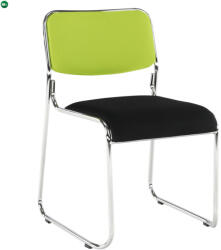  Szék tárgyalóterembe, zöld/fekete háló, BULUT