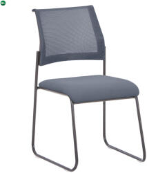  Rakásolható szék, szürke/fekete, BARIS