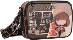 Anekke MADEMOSIELLE négyszögletes, két részes, kerekített sarkú kis divattáska 41803-183