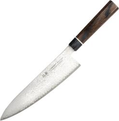 Dellinger Japan Gyuto/Chef Knife Suncraft VG-10 Black Damascus 200 mm