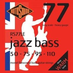 Rotosound Basszusgitár húrkészlet, Monel, köszörült, 50 75 95 110