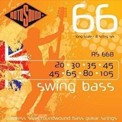Rotosound Basszusgitár húrkészlet, rozsdamentes acél, 8 húr, 20 30 35 45 45 65 80 105