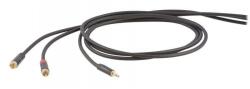 DH jelkábel 1, 8 m ONEHERO Y kábel 3, 5mm sztereó jack - 2x RCA dugó