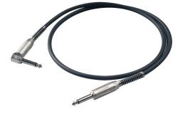 Proel Hangszerkábel 6 m 6, 3 mm S4CPRO mono jack dugó és 6, 3 mm S4RCS mono pipa jack dugó