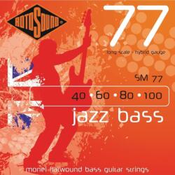 Rotosound Basszusgitár húrkészlet, Monel, köszörült, hybrid, 40 60 80 100