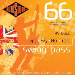 Rotosound Basszusgitár húrkészlet, rozsdamentes acél, extra hosszú, 45 65 80 105