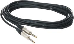 RockCable Hangszerkábel egyenes TS 6 m aranyozott csúcs fekete