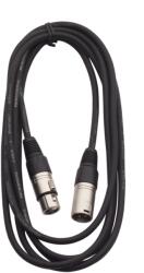 RockCable Mikrofonkábel XLR férfi-női 3m hosszúság tartós kialakítás