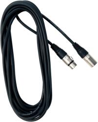 RockCable Mikrofonkábel XLR férfi-nő 6m tartós kivitel