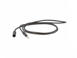 DH mikrofon (jel)kábel 0, 5 m szimmetrikus ONEHERO 6, 3mm sztereó jack dugó - 3P XLR papa